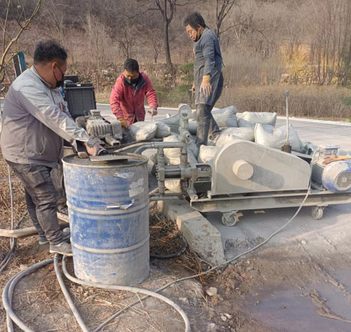 甘肃路面下沉注浆